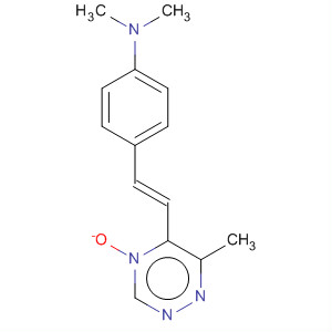 771570-76-4  Benzenamine,N,N-dimethyl-4-[(1E)-2-(6-methyl-4-oxido-1,2,4-triazin-5-yl)ethenyl]-