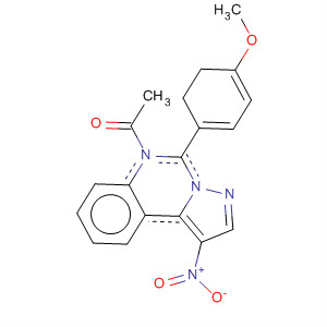 77197-40-1  Pyrazolo[1,5-c]quinazoline,6-acetyl-5,6-dihydro-5-(4-methoxyphenyl)-1-nitro-