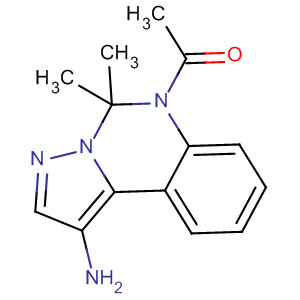 77197-45-6  Pyrazolo[1,5-c]quinazolin-1-amine, 6-acetyl-5,6-dihydro-5,5-dimethyl-