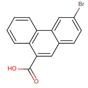 77252-28-9  9-Phenanthrenecarboxylic acid, 3-bromo-