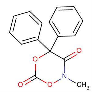 77308-05-5  2H-1,5,2-Dioxazine-3,6(4H)-dione, 2-methyl-4,4-diphenyl-