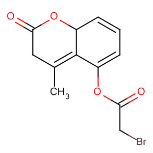 77382-44-6  Acetic acid, bromo-, 4-methyl-2-oxo-2H-1-benzopyran-5,7-diyl ester