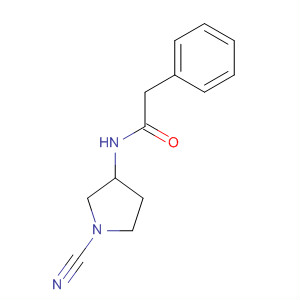 773858-06-3  Benzeneacetamide, N-(1-cyano-3-pyrrolidinyl)-