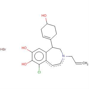 77386-11-9  1H-3-Benzazepine-7,8-diol,6-chloro-2,3,4,5-tetrahydro-1-(4-hydroxyphenyl)-3-(2-propenyl)-,hydrobromide