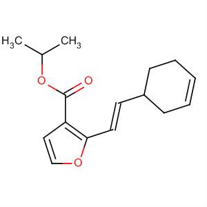 773885-17-9  3-Furancarboxylic acid, 2-[(1E)-2-(3-cyclohexen-1-yl)ethenyl]-,1-methylethyl ester