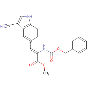 773886-99-0  2-Propenoic acid,3-(3-cyano-1H-indol-5-yl)-2-[[(phenylmethoxy)carbonyl]amino]-, methylester