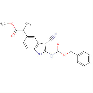 773887-00-6  1H-Indole-5-propanoic acid,3-cyano-a-[[(phenylmethoxy)carbonyl]amino]-, methyl ester