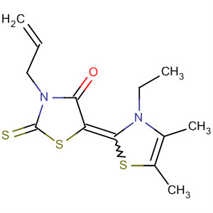 77409-54-2  4-Thiazolidinone,5-(3-ethyl-4,5-dimethyl-2(3H)-thiazolylidene)-3-(2-propenyl)-2-thioxo-