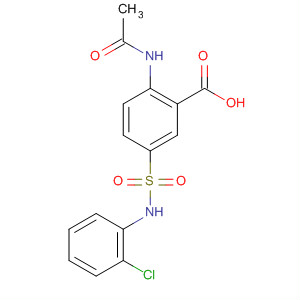 774216-90-9  Benzoic acid, 2-(acetylamino)-5-[[(2-chlorophenyl)amino]sulfonyl]-