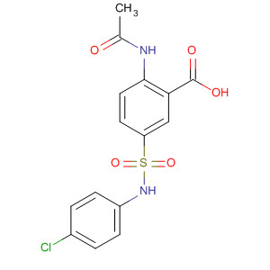 774216-92-1  Benzoic acid, 2-(acetylamino)-5-[[(4-chlorophenyl)amino]sulfonyl]-