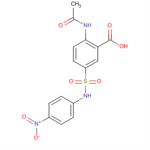 774217-08-2  Benzoic acid, 2-(acetylamino)-5-[[(4-nitrophenyl)amino]sulfonyl]-