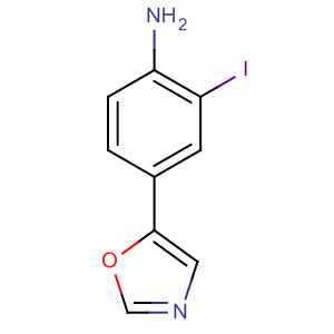 774238-74-3  Benzenamine, 2-iodo-4-(5-oxazolyl)-