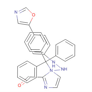 774239-58-6  1H-Imidazole-2-carboxaldehyde, 1-(triphenylmethyl)-,[4-(5-oxazolyl)phenyl]hydrazone