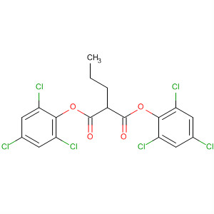 77427-41-9  Propanedioic acid, propyl-, bis(2,4,6-trichlorophenyl) ester 77427-41-9  Propanedioic acid, propyl-, bis(2,4,6-trichlorophenyl) ester