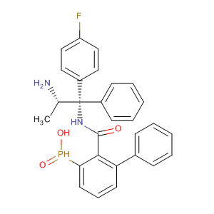 774601-01-3  Phosphinic amide,N-[(1S,2S)-2-amino-1-(4-fluorophenyl)-1-phenylpropyl]-P,P-diphenyl-