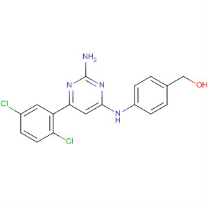 774606-26-7  Benzenemethanol,4-[[2-amino-6-(2,5-dichlorophenyl)-4-pyrimidinyl]amino]-