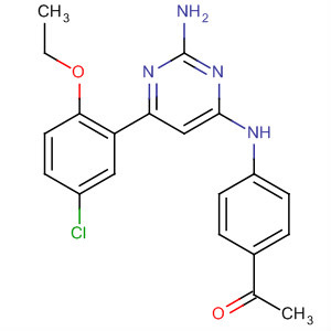 774607-08-8  Ethanone,1-[4-[[2-amino-6-(5-chloro-2-ethoxyphenyl)-4-pyrimidinyl]amino]phenyl]-