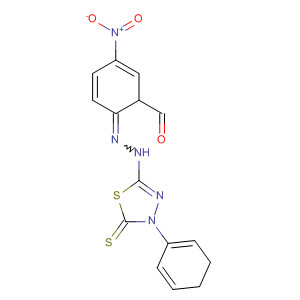 77472-58-3  Benzaldehyde, 4-nitro-,(4,5-dihydro-4-phenyl-5-thioxo-1,3,4-thiadiazol-2-yl)hydrazone