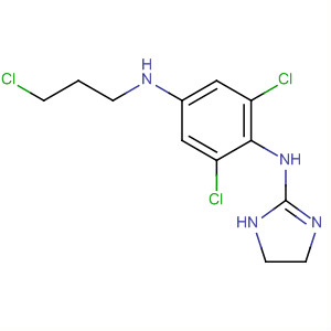 77472-97-0  1H-Imidazol-2-amine,N-[2,6-dichloro-4-[(2-chloroethyl)methylamino]phenyl]-4,5-dihydro-