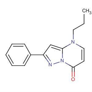 77494-11-2  Pyrazolo[1,5-a]pyrimidin-7(4H)-one, 2-phenyl-4-propyl-