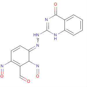 77506-03-7  Benzaldehyde, 2,4-dinitroso-,(1,4-dihydro-4-oxo-2-quinazolinyl)hydrazone