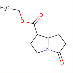 77513-73-6  1H-Pyrrolizine-1-carboxylic acid, hexahydro-5-oxo-, ethyl ester, cis-