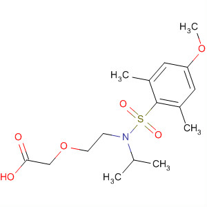 775287-74-6  Acetic acid,[2-[[(4-methoxy-2,6-dimethylphenyl)sulfonyl](1-methylethyl)amino]ethoxy]-