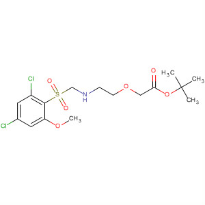 775287-83-7  Acetic acid,[2-[[(2,4-dichloro-6-methoxyphenyl)sulfonyl]methylamino]ethoxy]-,1,1-dimethylethyl ester