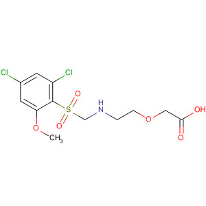 775287-84-8  Acetic acid,[2-[[(2,4-dichloro-6-methoxyphenyl)sulfonyl]methylamino]ethoxy]-