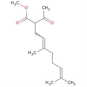 77532-60-6  4,8-Decadienoic acid, 2-acetyl-5,9-dimethyl-, methyl ester