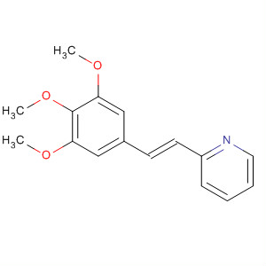 77669-03-5  Pyridine, 2-[2-(3,4,5-trimethoxyphenyl)ethenyl]-, (E)-
