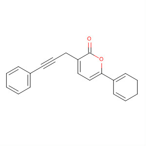 77670-56-5  2H-Pyran-2-one, 3,4-dihydro-6-phenyl-3-(3-phenyl-2-propynyl)-