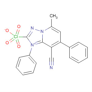 77691-66-8  [1,2,4]Triazolo[1,5-a]pyridinium, 8-cyano-5-methyl-1,7-diphenyl-,perchlorate