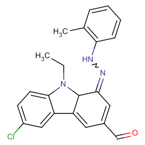 77702-62-6  9H-Carbazole-3-carboxaldehyde, 6-chloro-9-ethyl-,methylphenylhydrazone