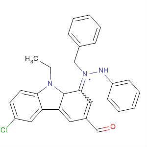 77702-65-9  9H-Carbazole-3-carboxaldehyde, 6-chloro-9-ethyl-,phenyl(phenylmethyl)hydrazone