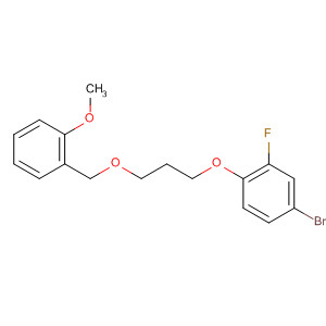 777934-94-8  Benzene, 4-bromo-2-fluoro-1-[3-[(2-methoxyphenyl)methoxy]propoxy]-