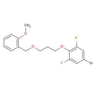 777934-95-9  Benzene,5-bromo-1,3-difluoro-2-[3-[(2-methoxyphenyl)methoxy]propoxy]-