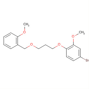 777935-05-4  Benzene,4-bromo-2-methoxy-1-[3-[(2-methoxyphenyl)methoxy]propoxy]-