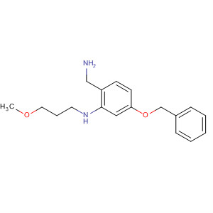 777935-36-1  Benzenemethanamine, 2-[(3-methoxypropyl)amino]-4-(phenylmethoxy)-