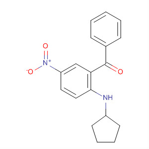 77801-47-9  Methanone, [2-(cyclopentylamino)-5-nitrophenyl]phenyl-