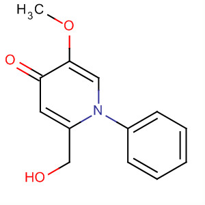77816-61-6  4(1H)-Pyridinone, 2-(hydroxymethyl)-5-methoxy-1-phenyl-