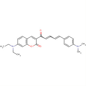 77819-85-3  2H-1-Benzopyran-2-one,7-(diethylamino)-3-[5-[4-(dimethylamino)phenyl]-1-oxo-2,4-pentadienyl]-