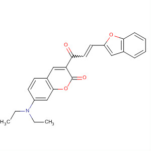 77819-88-6  2H-1-Benzopyran-2-one,3-[3-(2-benzofuranyl)-1-oxo-2-propenyl]-7-(diethylamino)-