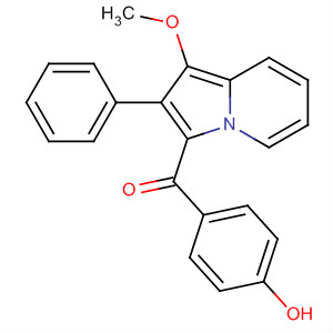 77823-47-3  Methanone, (4-hydroxyphenyl)(1-methoxy-2-phenyl-3-indolizinyl)-