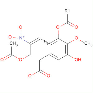 77834-80-1  Phenol, 4-[3-(acetyloxy)-2-nitro-1-propenyl]-2-methoxy-, acetate (ester)