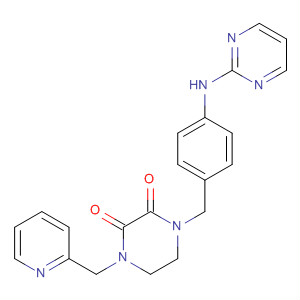 77917-38-5  2,3-Piperazinedione,1-(2-pyridinylmethyl)-4-[[4-(2-pyrimidinylamino)phenyl]methyl]-