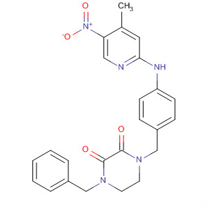 77917-44-3  2,3-Piperazinedione,1-[[4-[(4-methyl-5-nitro-2-pyridinyl)amino]phenyl]methyl]-4-(phenylmethyl)-