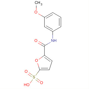 779327-19-4  2-Furansulfonic acid, 5-[[(3-methoxyphenyl)amino]carbonyl]-