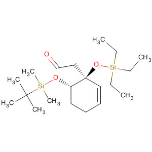 779349-51-8  2-Cyclohexene-1-acetaldehyde,6-[[(1,1-dimethylethyl)dimethylsilyl]oxy]-1-[(triethylsilyl)oxy]-, (1S,6S)-