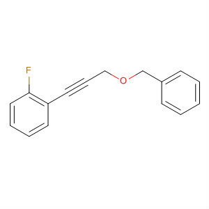 779355-70-3  Benzene, 1-fluoro-2-[3-(phenylmethoxy)-1-propynyl]-